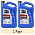 (2 pack) Super Tech High Mileage Full Synthetic SAE 5W-20 Motor Oil, 5 Quarts