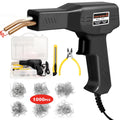 ATOLS Upgraded Plastic Welder, 1000PCS Staples, Pure Copper Transformer, Rapid Heating, Plastic Welding Kit, Hot Stapler Kit, Plastic Welder Gun Kit, Car Bumper Repair Kit, Plastic Repair Kit(Red)